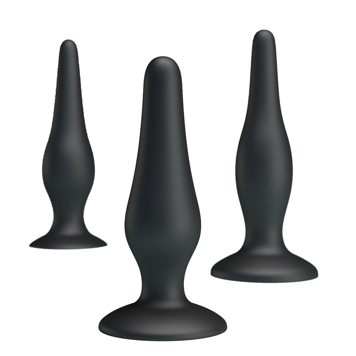 Party Up JERRY Butt Plug Set -  Set of 3 Sizes