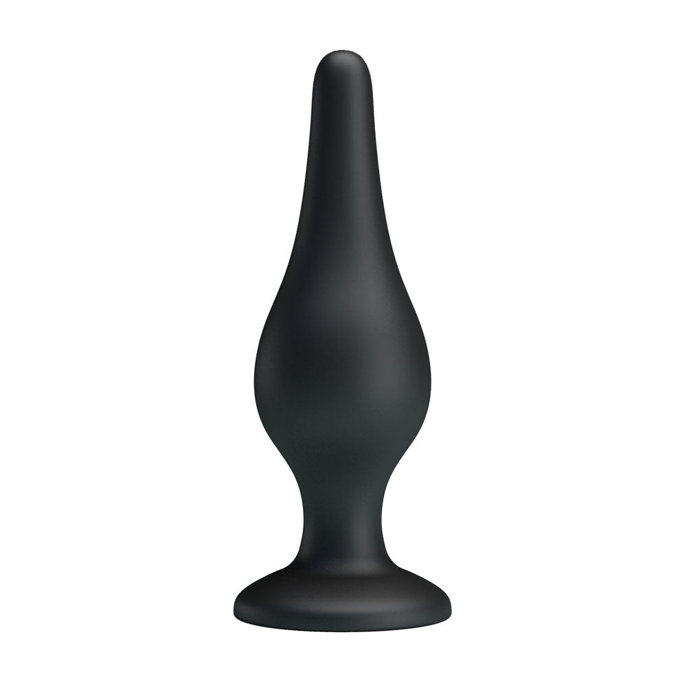 Party Up JEFFREY Butt Plug - Black 14 cm