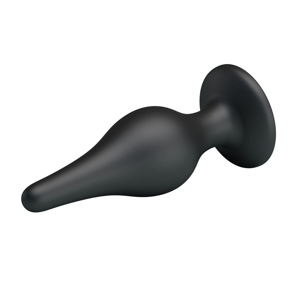 Party Up JEFFREY Butt Plug - Black 14 cm