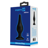 Party Up JEFFREY Butt Plug - Black 14 cm