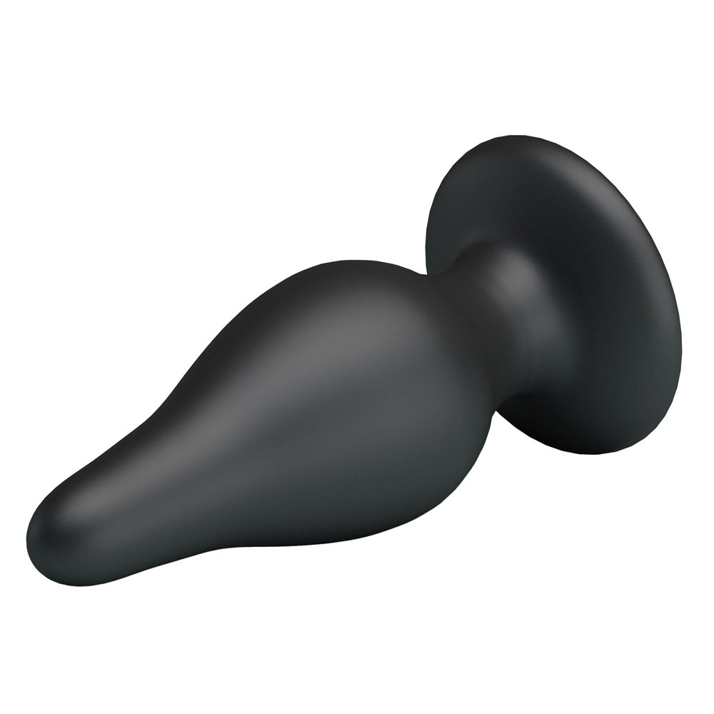 Party Up JEREMY Butt Plug - Black 15.4 cm