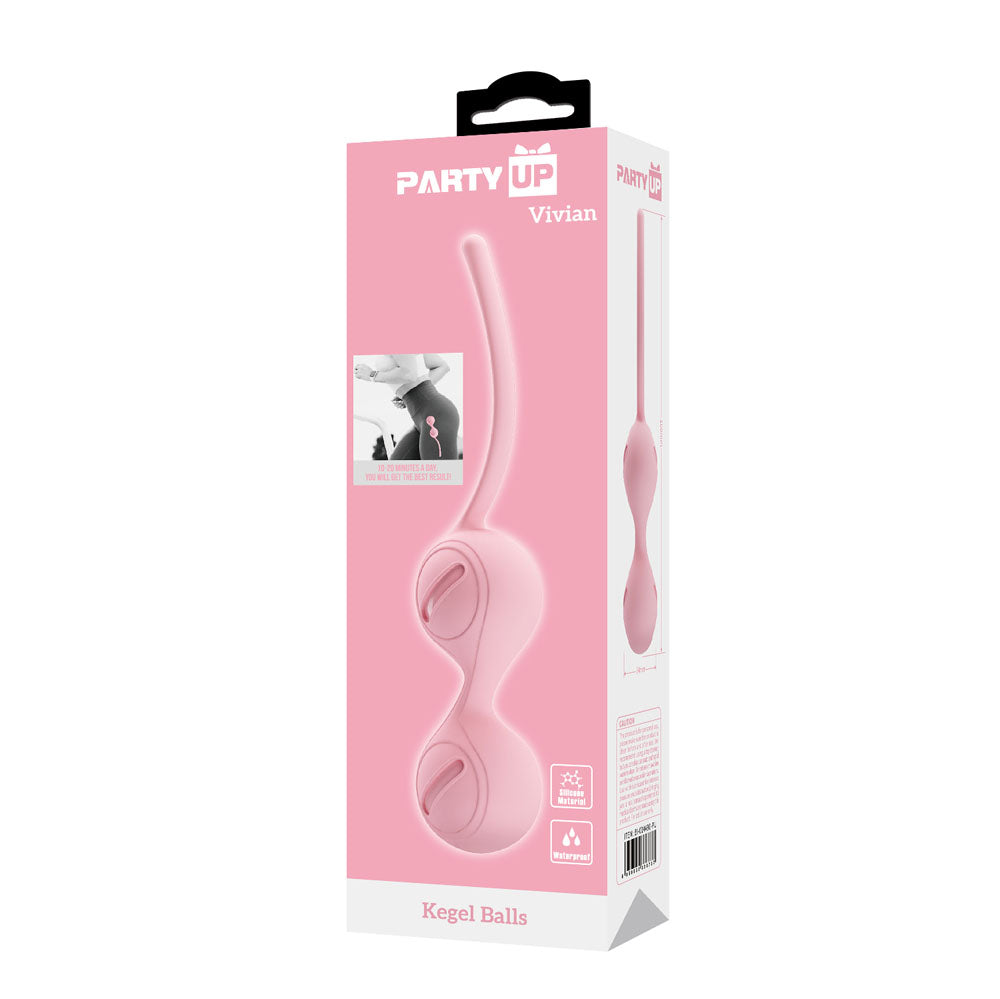 Party Up VIVIAN Kegel Balls - Pink