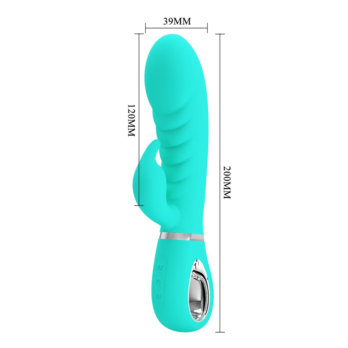 Party Up EDWARD Rabbit Vibe - Teal