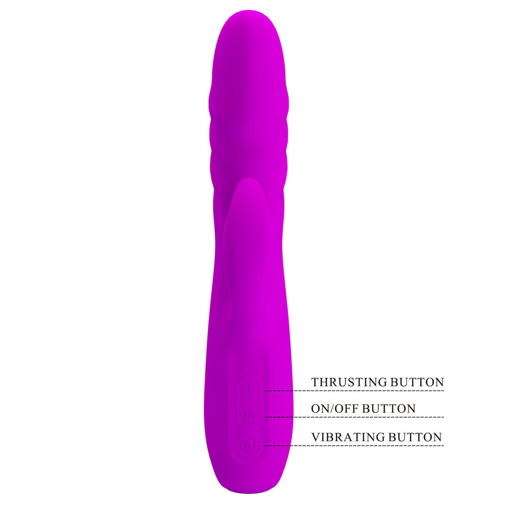 Party Up BOB Thrusting Vibe - Purple