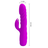 Party Up BOB Thrusting Vibe - Purple