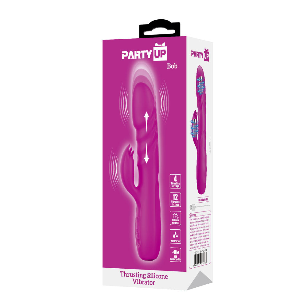 Party Up BOB Thrusting Vibe - Purple