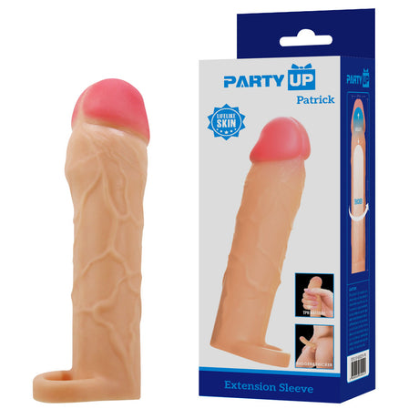 Party Up PATRICK 2 Inch Extender Sleeve - Flesh