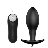 Party Up JASON Vibrating Anal Plug - Black