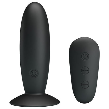 MR PLAY Remote Control Vibrating Anal Plug with Wireless Remote