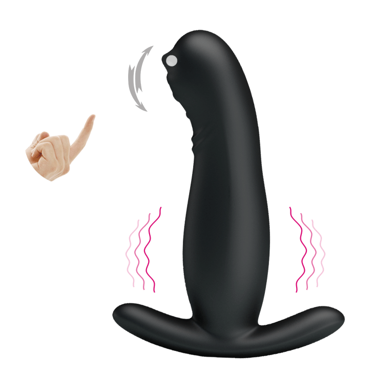 MR PLAY Prostate Massager - Prostate Massager with Flicking Tip