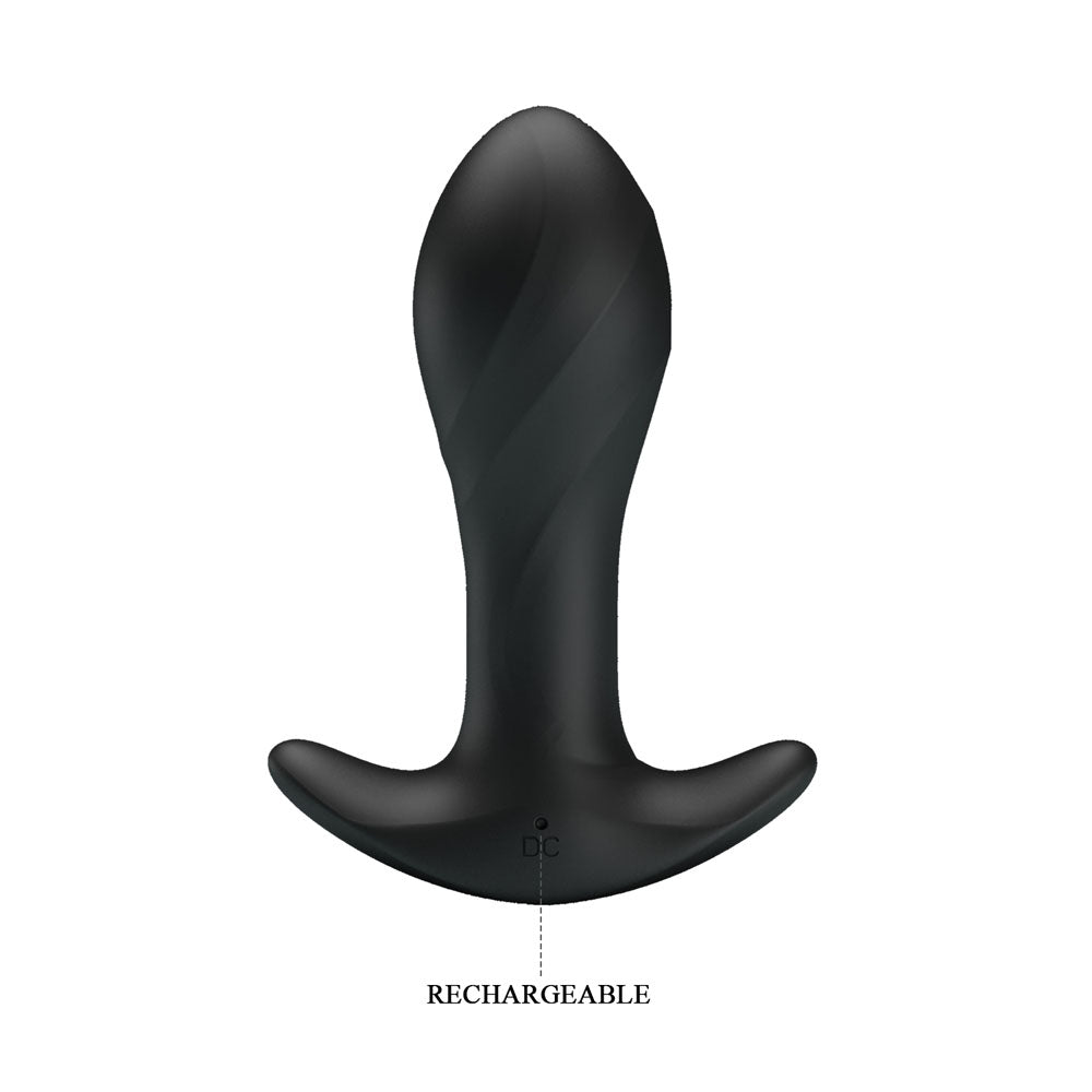 Party Up KEITH Vibrating Plug - Black