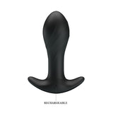Party Up KEITH Vibrating Plug - Black