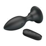 MR PLAY Vibrating Anal Plug - 10.8 cm Rechargeable with Remote