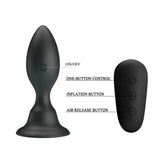 MR PLAY Vibrating Anal Plug - 10.8 cm Rechargeable with Remote