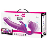 Party Up OLIVER Strapless Strap-On - Purple