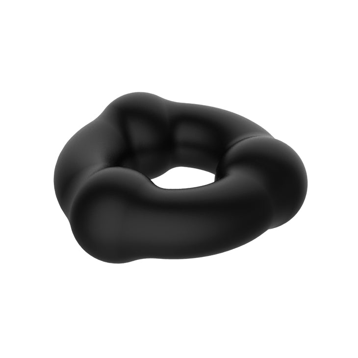 CRAZY BULL Beaded Cock Ring - Black Cock Ring