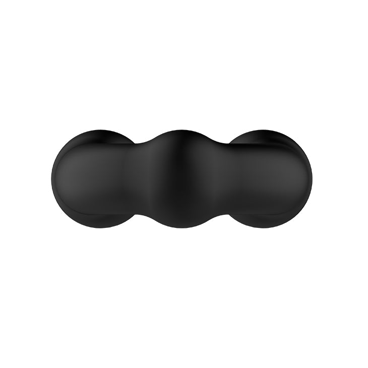 CRAZY BULL Beaded Cock Ring - Black Cock Ring