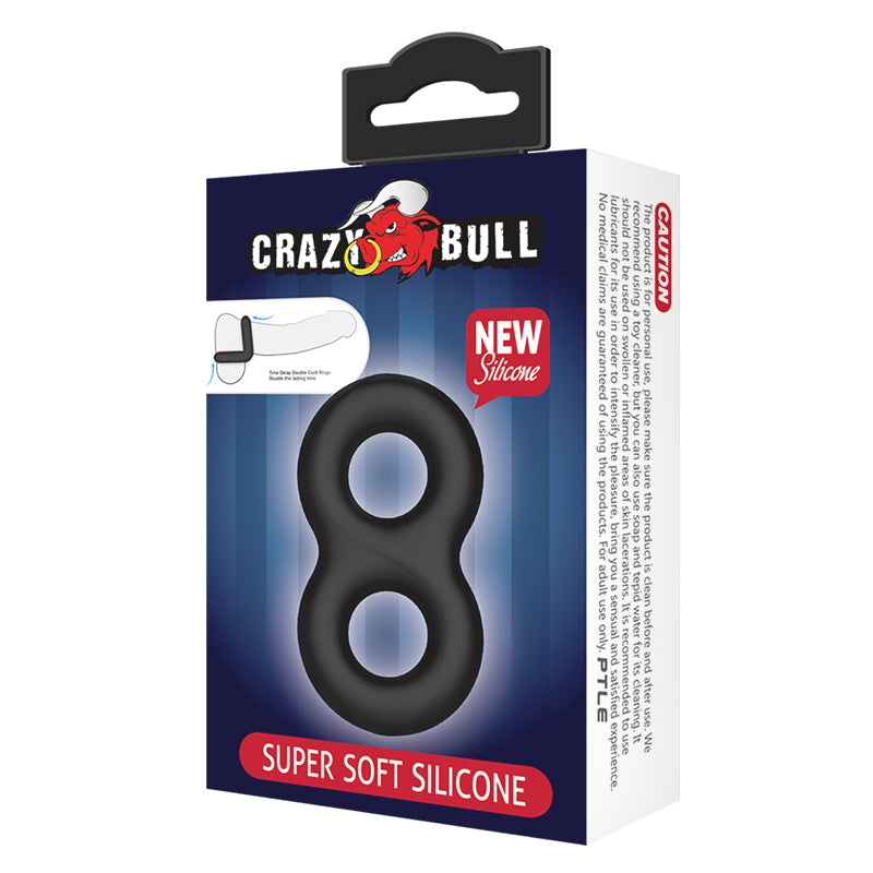 CRAZY BULL Double Donut Cock & Ball Ring