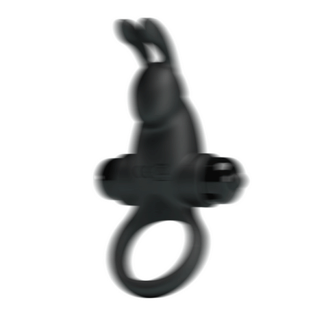 Party Up LARRY Vibrating Cock Ring - Black