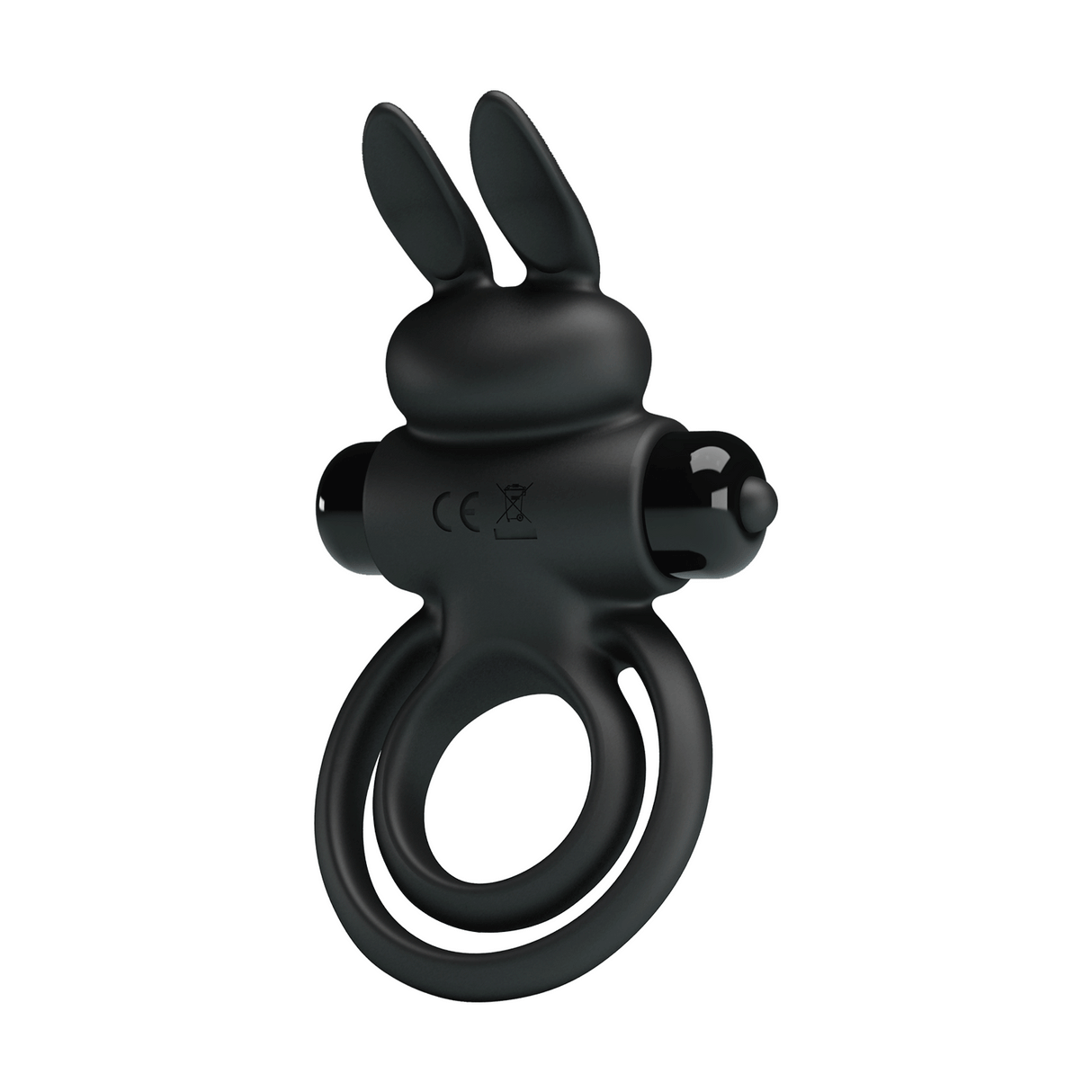 Party Up LAWRENCE Vibrating Cock Ring - Black