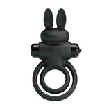 Party Up LAWRENCE Vibrating Cock Ring - Black