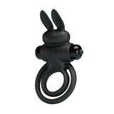 Party Up LAWRENCE Vibrating Cock Ring - Black