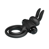 Party Up LAWRENCE Vibrating Cock Ring - Black