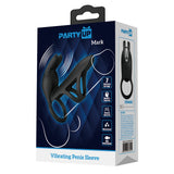 Party Up MARK Vibrating Penis Sleeve - Black