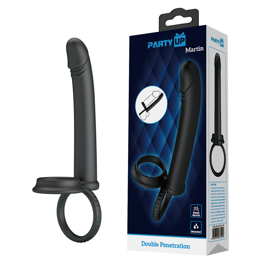 Party Up MARTIN Double Penetrator - Cock & Ball Rings