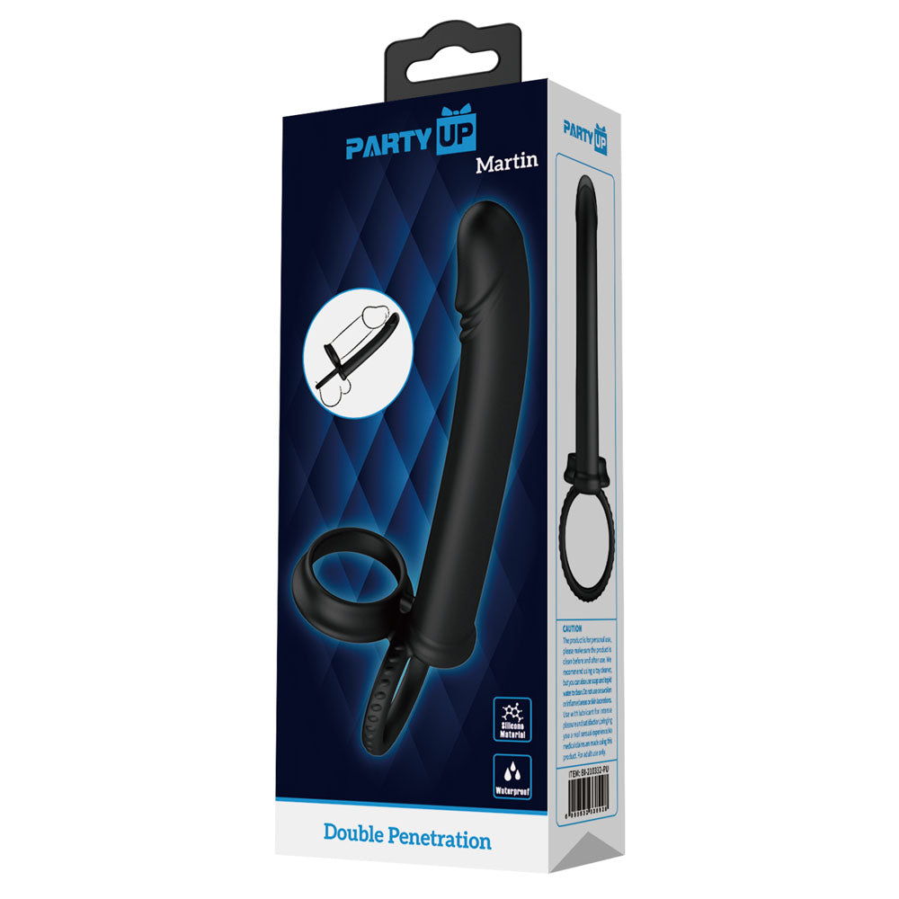 Party Up MARTIN Double Penetrator - Cock & Ball Rings