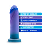 Avant - Midnight Rendezvous - Ocean Blue 19 cm Dildo - Naughty by Nature Adult Store