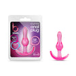 B Yours Curvy Anal Plug - Pink 8.9 cm Butt Plug - Naughty by Nature Adult Store
