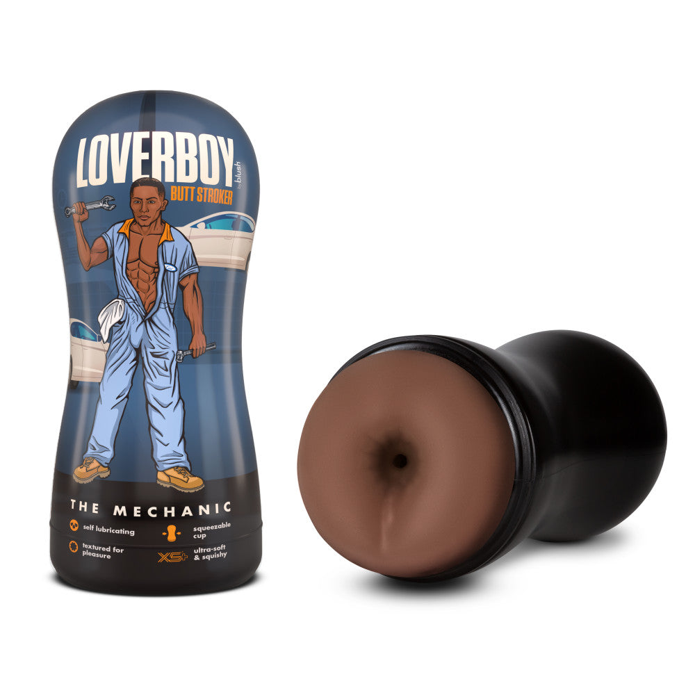 Loverboy The Mechanic - Brown Male Ass Stroker - Naughty by Nature Adult Store