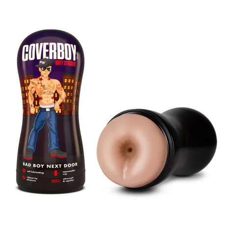Coverboy Bad Boy Next Door - Flesh Male Ass Stroker - Naughty by Nature Adult Store