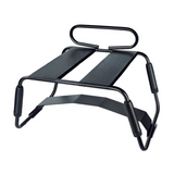 Temptasia Surrender Sex Chair - Black Sex Stool With Vibrating Dildo - Naughty by Nature Adult Store