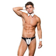 ENVY Tuxedo with Cuffs/Collar - ML - Black/White - M/L Size - Naughty by Nature Adult Store
