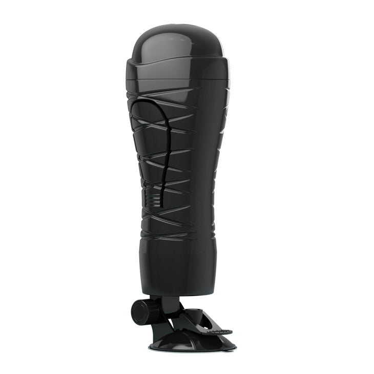 CRAZY BULL FLORA Vibrating Stroker - Flesh Squeezeable Vagina