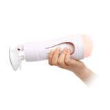 CRAZY BULL FLORA Vibrating Stroker - Flesh Squeezeable Vagina