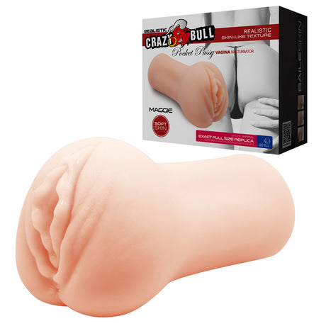 CRAZY BULL MAGGIE Vagina Stroker - Flesh