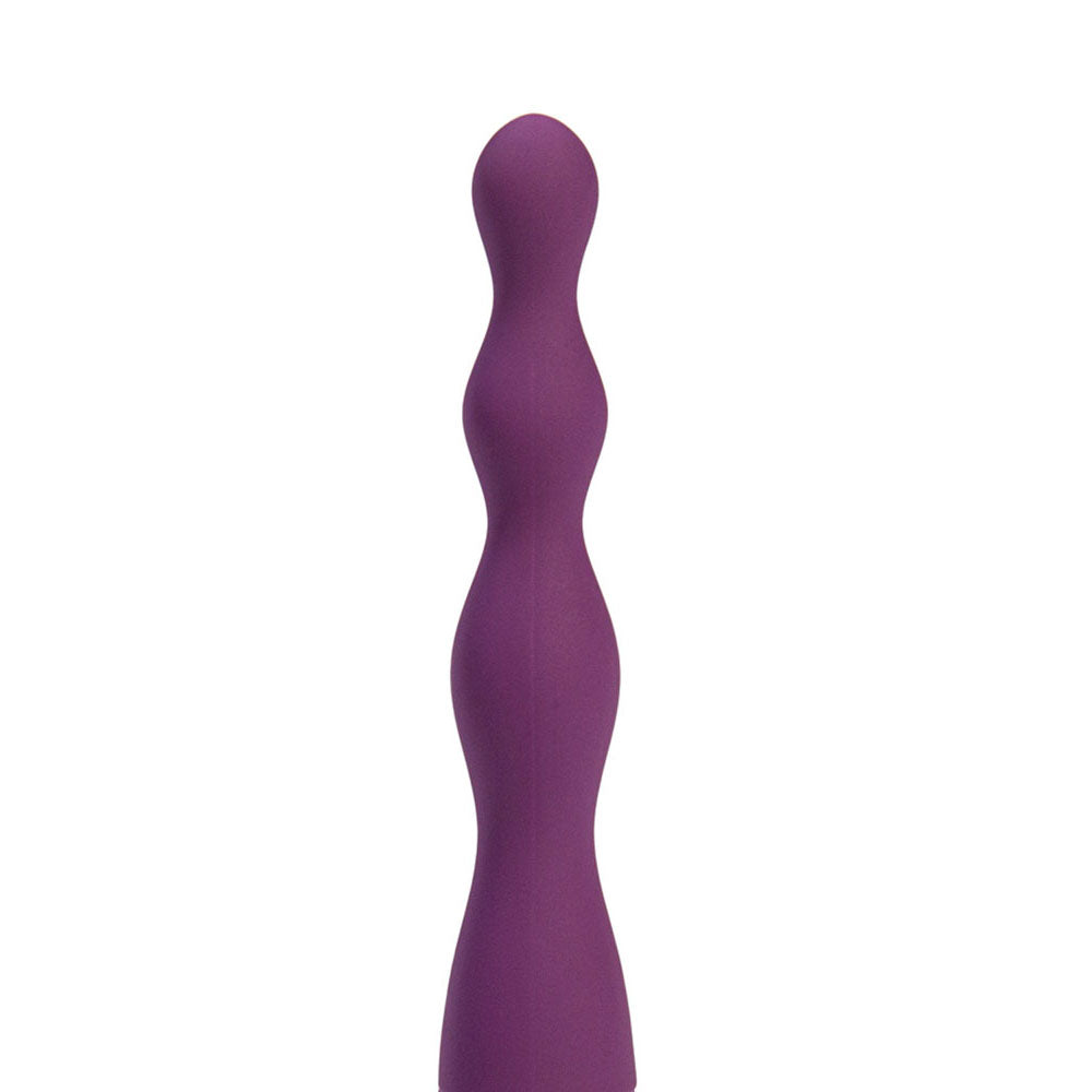 Maia DANI - Purple Rechargeable Beaded Vibrator - Naughty by Nature Adult Store