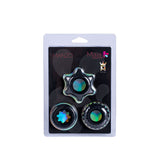 Maia MANZO - Black Silicone Cock Rings - Set of 3 - Naughty by Nature Adult Store