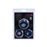 Maia LONZO - Blue Silicone Cock Rings - Set of 3 - Naughty by Nature Adult Store