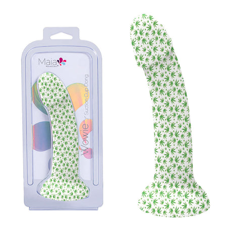 Maia WOWIE - Glow in Dark White 17.8 cm Dong - Naughty by Nature Adult Store