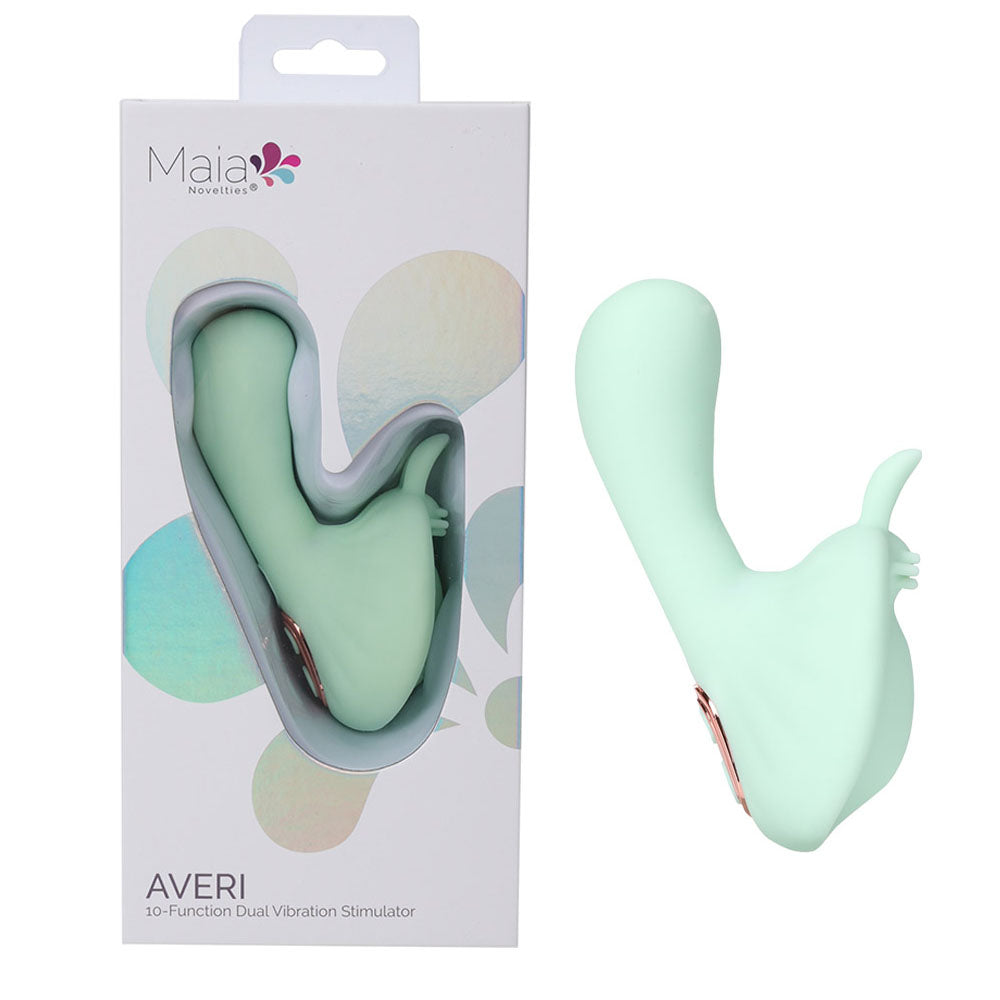Maia AVERI - Green Rechargeable Vibrator