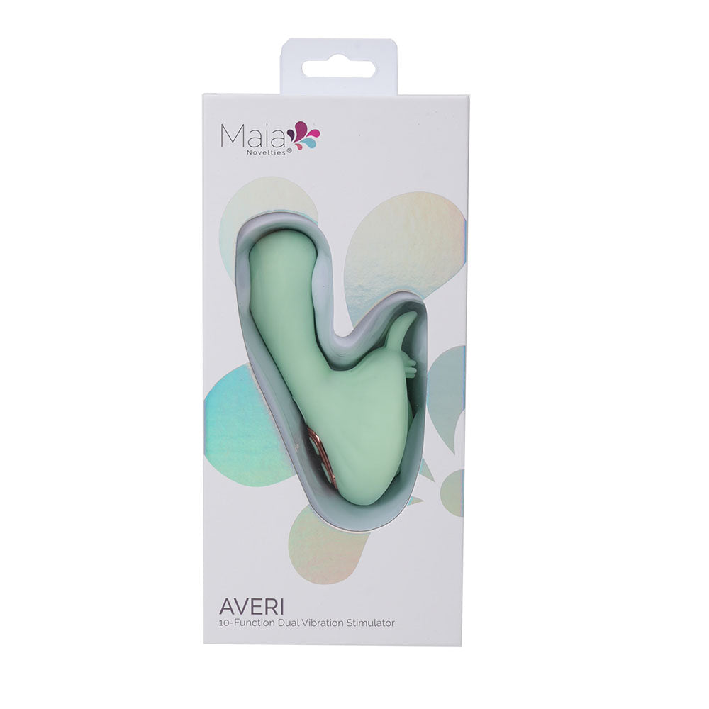 Maia AVERI - Green Rechargeable Vibrator