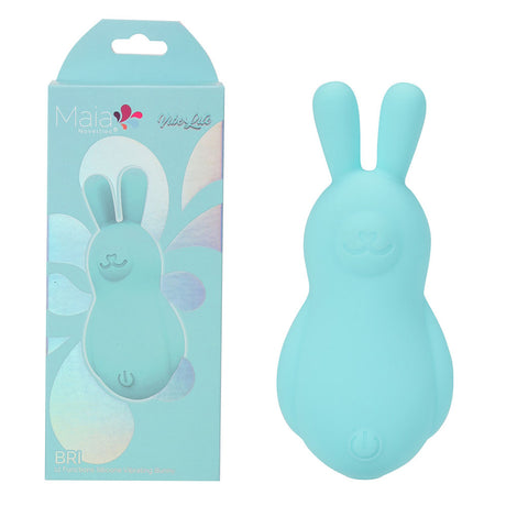 Maia BRI - Teal Vibrating Bunny Bullet