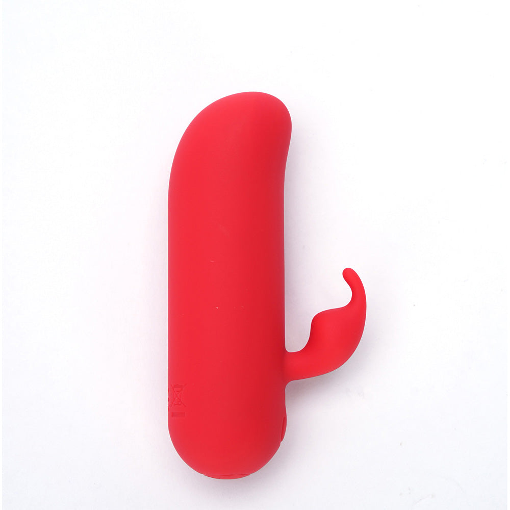 Maia ZIA Red USB Rechargeable Mini Bullet Rabbit Vibrator