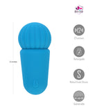 Maia INDI Blue 7.6 Centimeters Mini Vibrating Wand