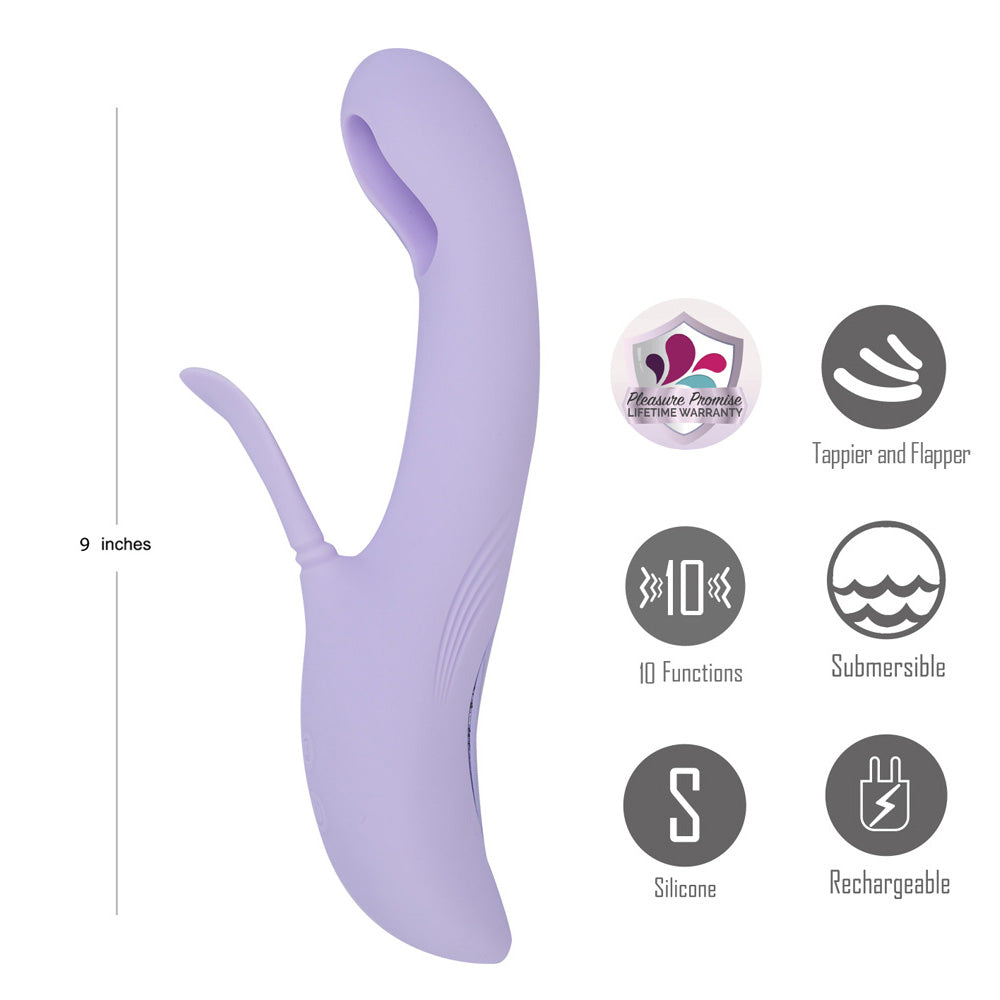 Maia Charli Rabbit Vibrator Flapping And Tapping