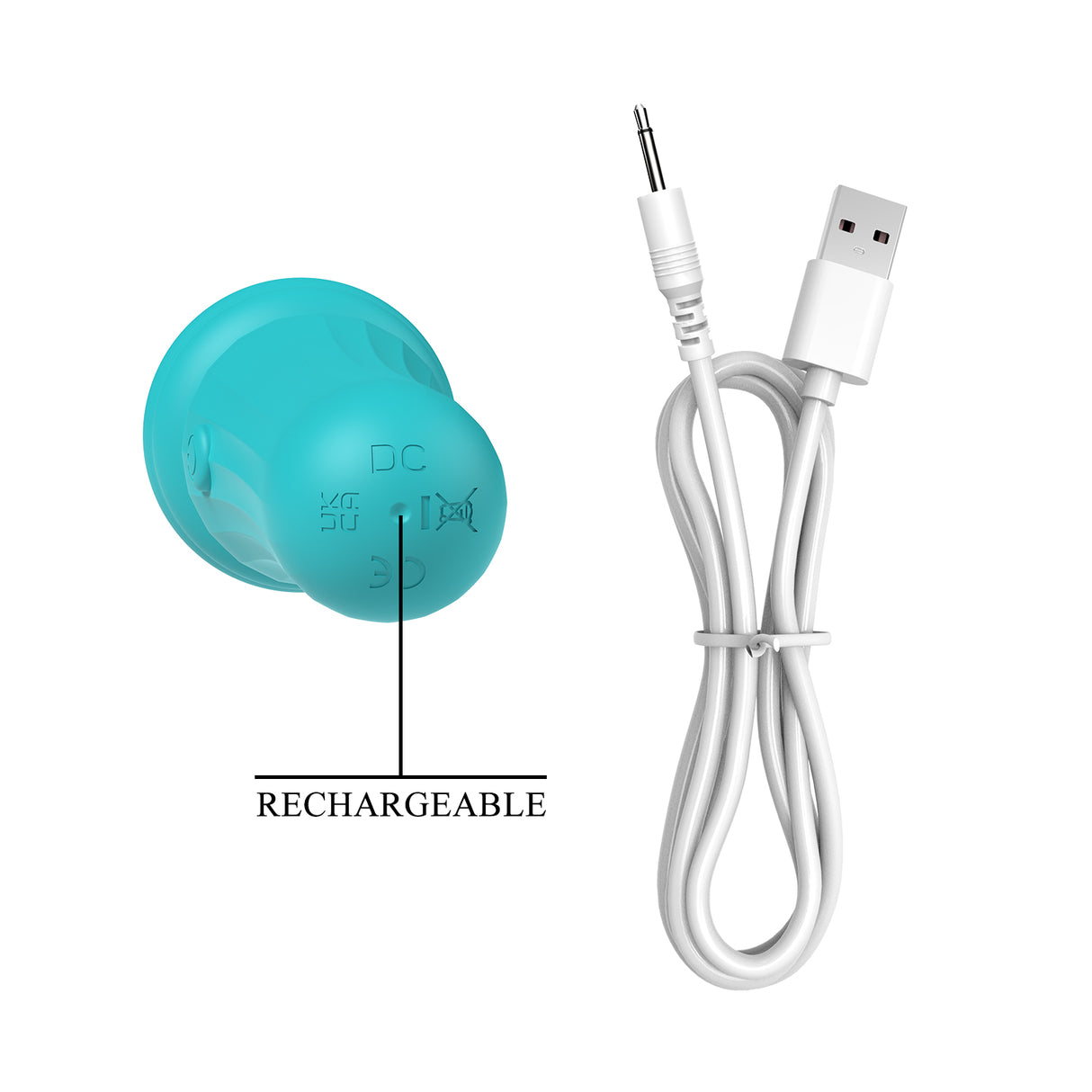 Party Up DUUNA - Teal Massage Wand